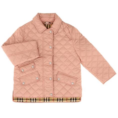 burberry pink kids jacket|burberry kids outlet online.